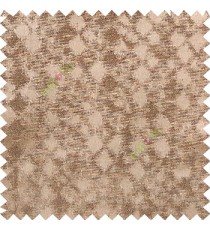 Chocolate brown color solid texture finished surface texture gradients geometric dice shapes polyester main curtain